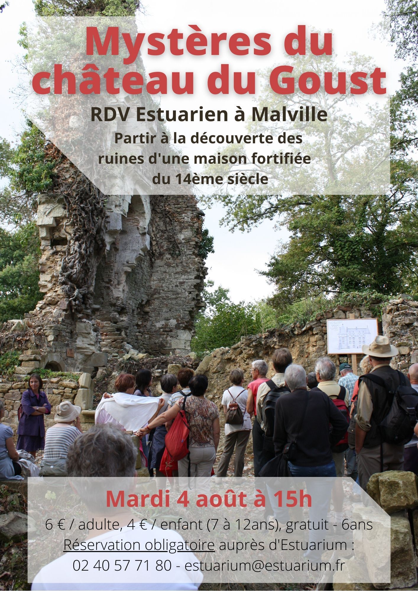 RDV Estuarien aout 2020 - Mystère chateau Goust - MALVILLE