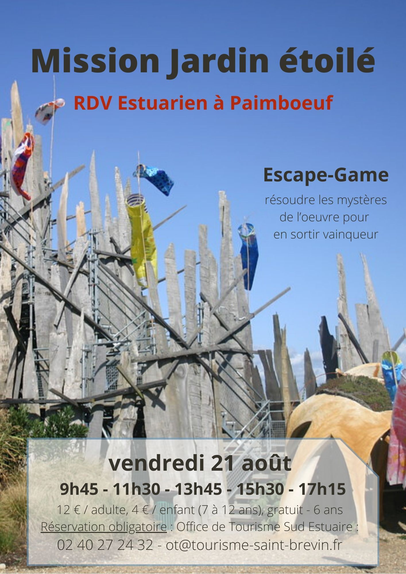 RDV Estuarien aout 2020 - Mission Jardin étoilé - Paimboeuf