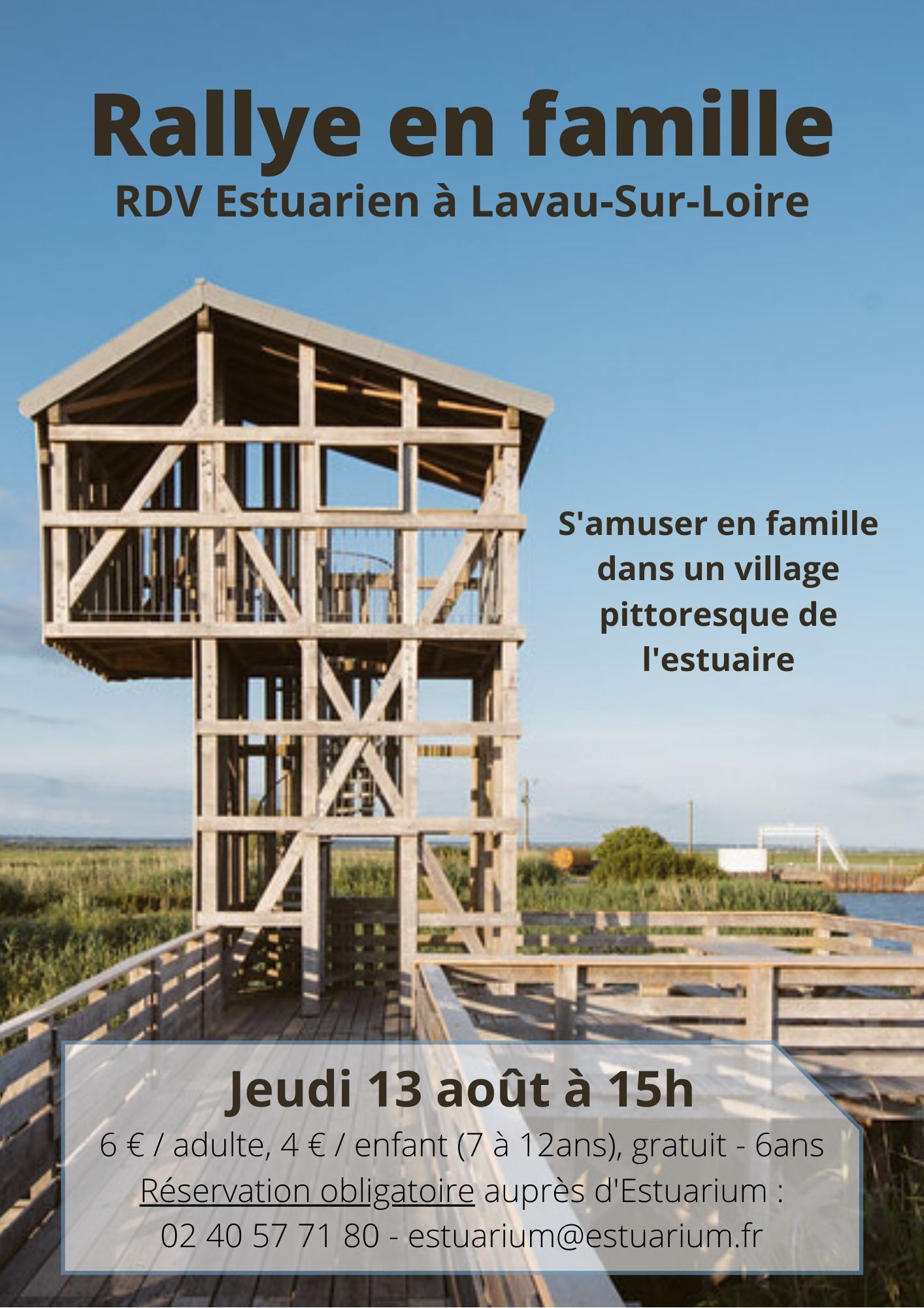 RDV Estuarien aout 2020 - Rallye en famille - LAVAU